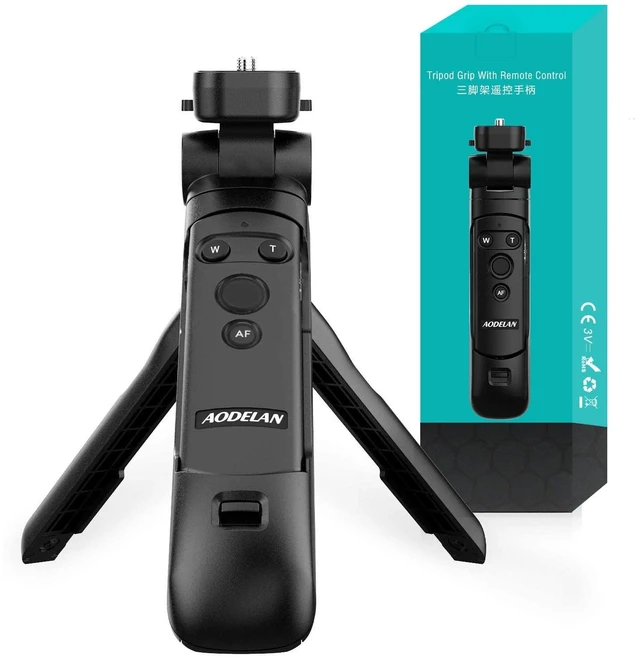 Main image of FCD TRUST AODELAN Replacement Tripod Grip for Canon HG-100TBR, 4157C001 - Black Plastic Camera Tripod Grip with Flexible Pan-tilt Head