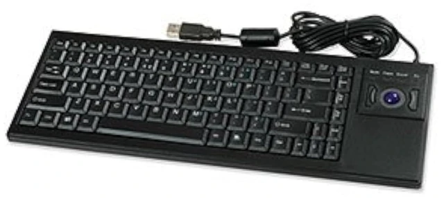 Main image of Global Marketing Partners Ione Scorpius P7 Slim Keyboard with Trackball USB