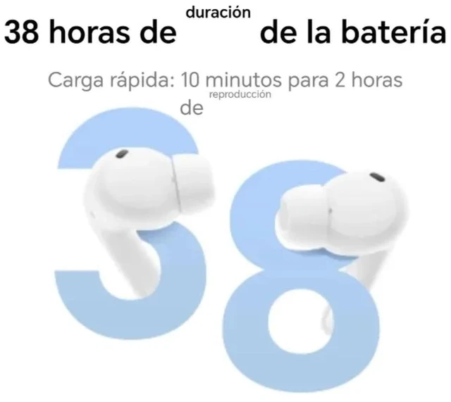 Alt view image 4 of 5 - HONOR Choice Earbuds S8 Wireless Earbuds ^^ Bluetooth in-Ear Headphones ^^ Stereo Sound ^^ Hands-Free Calling ^^ Comfortable Fit ^^ Multi-Device ^^ Grey