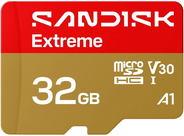 Main image of SanDisk MicroSD Extreme UHS-I 32GB 100MB/s(R) / 60MB/(W)