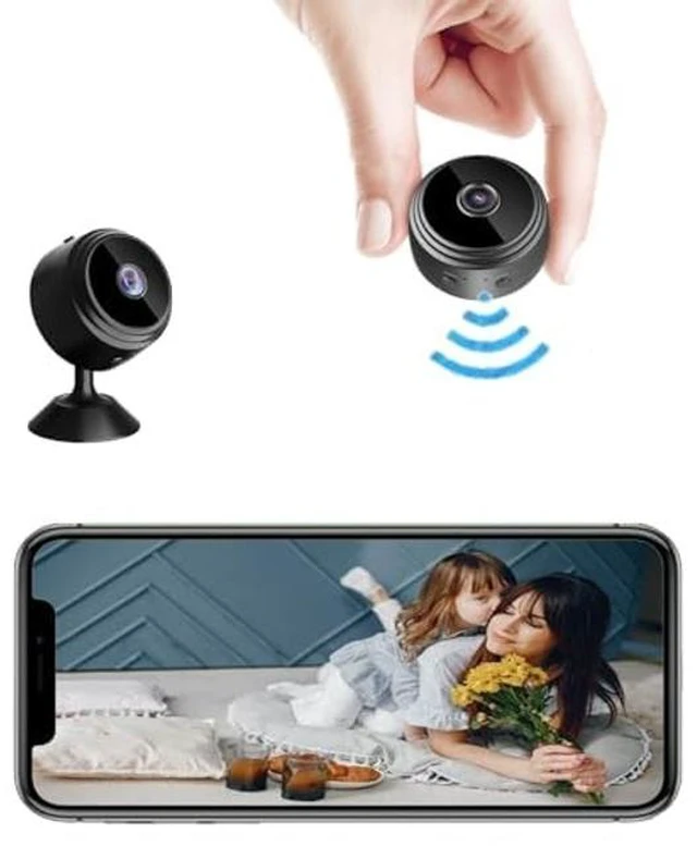 Main image of OVWE Mini Hidden Camera, 1080P Night Vision Spy CameraWide-Angle Home Security Camera with Motion Detection