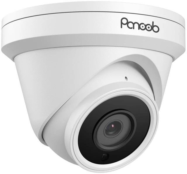 Main image of PANOOB 5MP Wired Turret PoE Security IP Camera Outdoor/Indoor, PD93A-5M