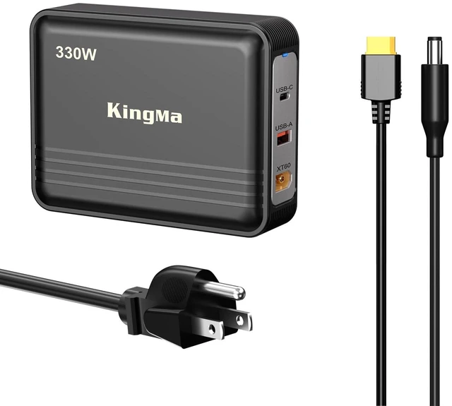 Main image of 330W (20V/16.5A) GaN Gaming Laptop Charger for Dell with XT60 Port, PD 3.0 Fast Charging, 3-Port Portable Travel Adapter, Compatible with Dell G15/G16/G17, Alienware m16/m18/Alienware Aurora 16X