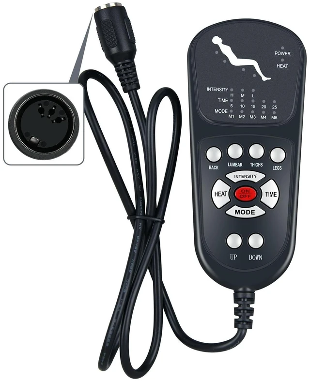 Alt view image 2 of 5 - RYQIF 5 Pin Massage Function Remote Handset Controller