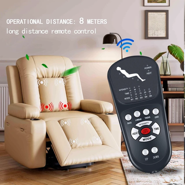 Alt view image 3 of 5 - RYQIF 5 Pin Massage Function Remote Handset Controller