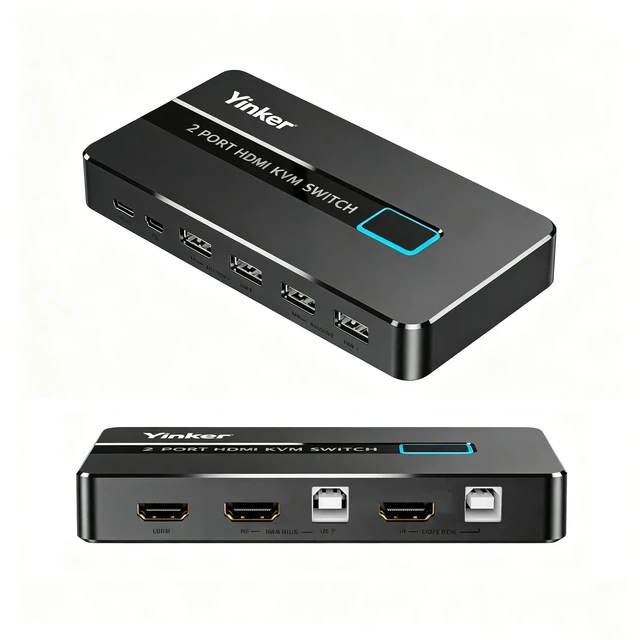 Main image of Yinker 4K KVM Switch 2 Port