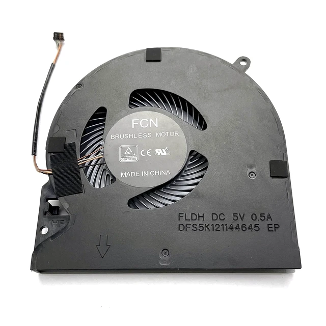 Alt view image 5 of 5 - Bestparts CPU+GPU Cooling Fan Replacement for Razer Blade 15 Advanced (2020) ^^ RZ09-0330 Series, for Razer Blade 15 Studio Edition (2020) ^^ RZ09-0330Q, for RZ09-0330Q RZ09-03304 RZ09-03305 L