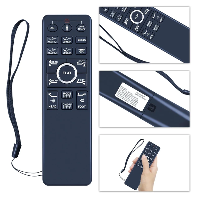 Alt view image 2 of 5 - SJUIF Remote for EGOHOME/Sven & Son/Beverly/Richmat HJH89 Adjustable Bed