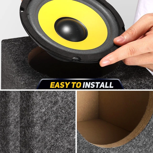 Alt view image 5 of 5 - 5" Ported Subwoofer Speaker Box for Better Heat Management