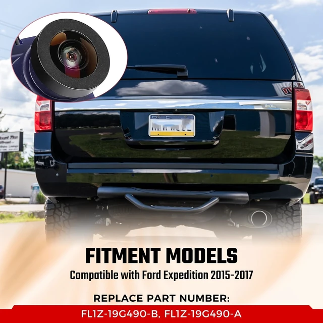 Alt view image 2 of 5 - FL1Z-19G490-A Rear View Camera Fit for Ford Expedition 2015 2016 2017