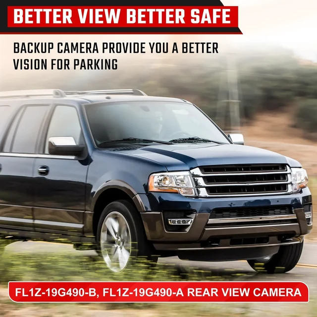 Alt view image 5 of 5 - FL1Z-19G490-A Rear View Camera Fit for Ford Expedition 2015 2016 2017