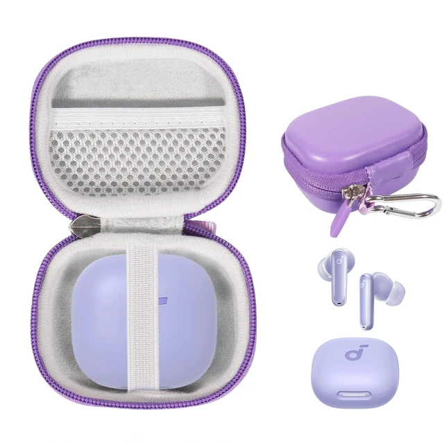 Main image of CaseSack Case for Soundcore P50i, P40i, P30i, P20i by Anker (Purple)
