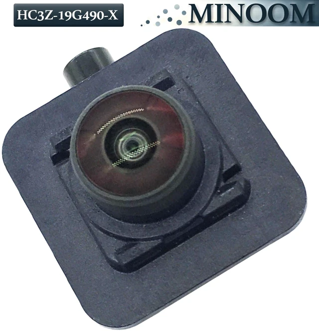 Alt view image 2 of 5 - MINOOM HC3Z-19G490-X Rear View Reverse Backup Parking Camera Replacement for Ford F-250 F-350 Super Duty 2017 2018 2019 6.2L-V8 6.7L-V8 7.3L-V8 Part No.#HC3Z-19G490-EHC3Z-19G490-MHC3Z-19G490-T
