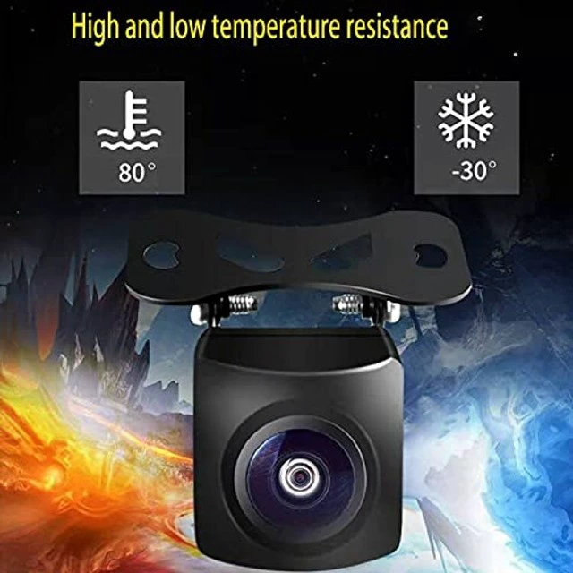 Alt view image 4 of 5 - Car Rear View Camera with fisheye Lens high Definition Image and 170 Degree Wide Viewing Angle. Backup Camera for Car, Night Vision Waterproof 12V Backup Camera for Cars, SUVs, Trucks, RVs