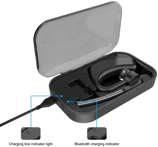 Alt view image 3 of 5 - Portable Power Charging Case Only for Plantronics Voyager Legend Headset