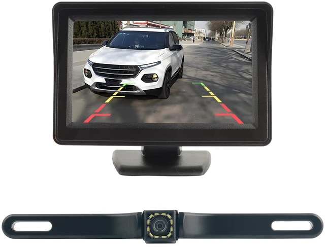 Main image of Backup Camera for Car,Plug & Play Car Back up Camera with 90 Degree Wide Angle & Night Vision Design,Power Cord,Multi-Function 12 LED HD Backup Cameras with Monitor Cars Accessories