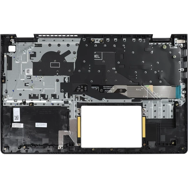 Alt view image 4 of 5 - 0418CV Upper Case Palmrest with Non-Backlit Keyboard Replacement for Dell Inspiron 15 3510 3511 3515 3520, USB Type-A, 418CV for Black Top Cover Laptop