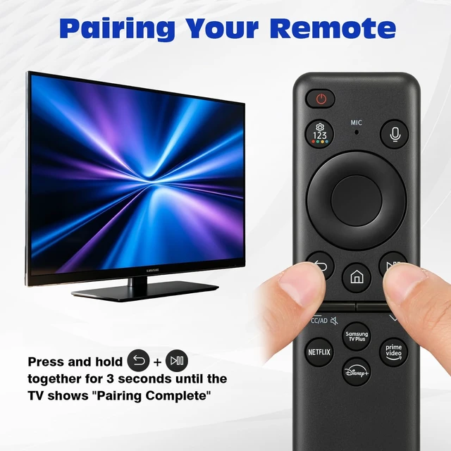 Alt view image 5 of 5 - Replacement TV Remote Compatible with Samsung Smart TV