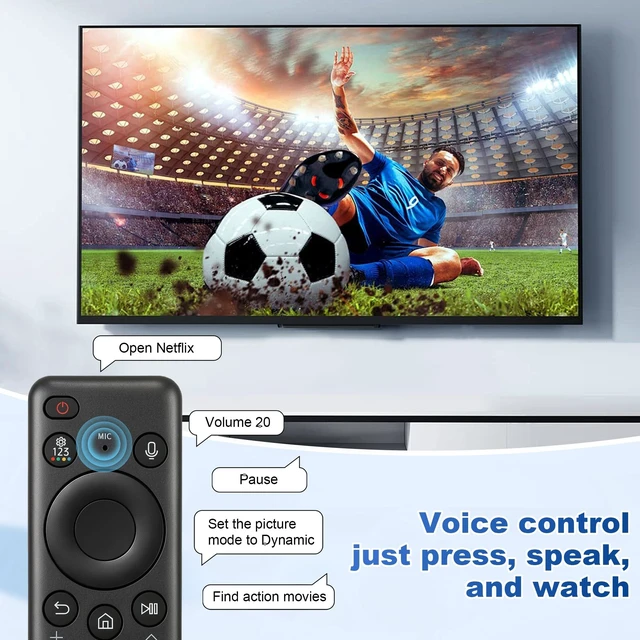 Alt view image 4 of 5 - Replacement TV Remote Compatible with Samsung Smart TV