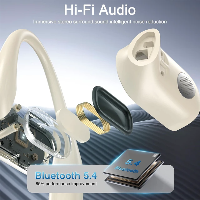 Alt view image 5 of 5 - Srotek AI Translation Earbuds Real Time, 144 Languages Translator Earbuds