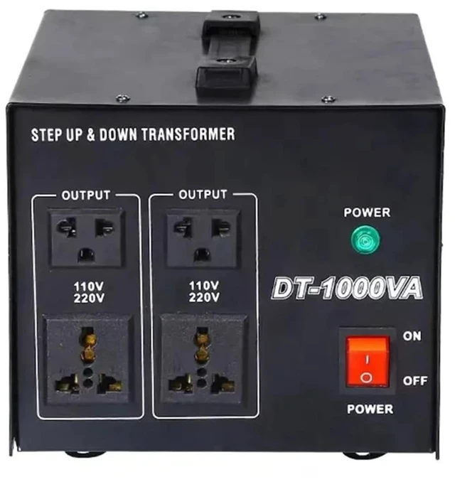 Alt view image 2 of 5 - sujeniir 3000W Voltage Converter Transformer 110V-220V Power Step Up 220V-110V Step Down Transform Adapter EV Charger Power Converter