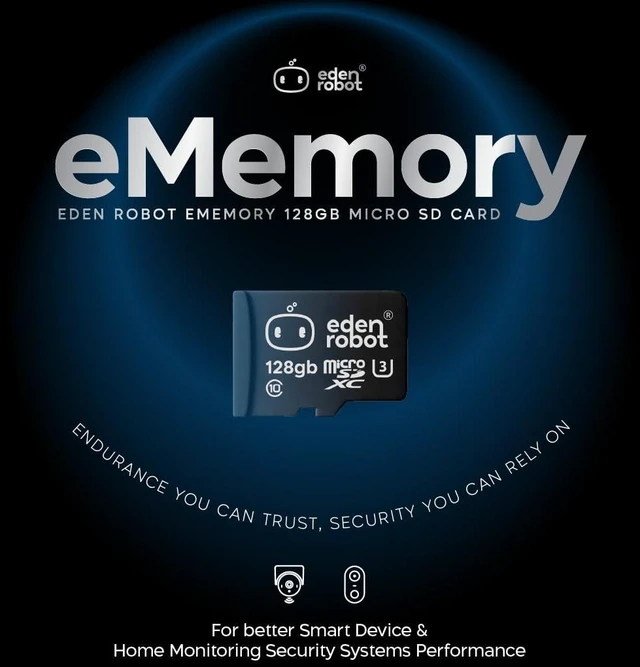 Alt view image 2 of 2 - Eden Robot Micro SDCard - 128gb