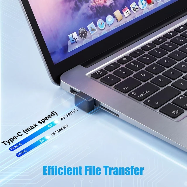 Alt view image 5 of 5 - Skiddrive 128GB USB-C Flash Drive, Type-C Thumb Drive for Android