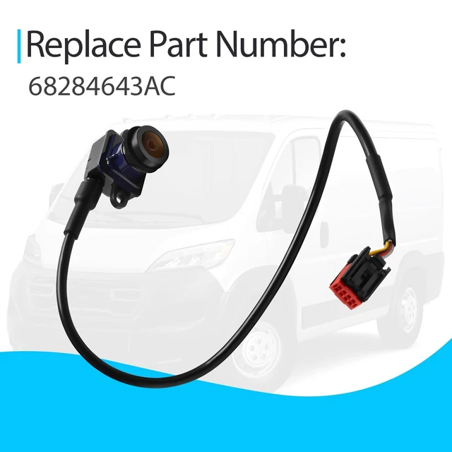 Alt view image 3 of 5 - 68284643AC Rear View Backup Camera Fits for 2016-2023 Ram Promaster 1500 2500 3500