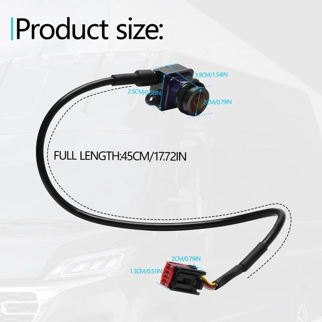 Alt view image 4 of 5 - 68284643AC Rear View Backup Camera Fits for 2016-2023 Ram Promaster 1500 2500 3500