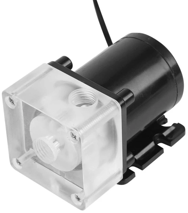 Main image of Anu Limen PC Water Cooling Pump G1/4 Thread 500L/H Silent CPU Liquid Cooling System, 12V DC Acrylic Pump for Computer Water Loop