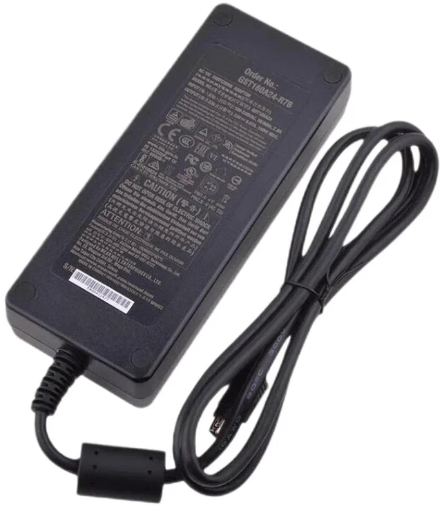 Main image of GST160A24-R7B 24V 6.67A 160W AC-DC Adapter ^^ Switching Power Supply - 4-Pin DIN, High Reliability, Universal Input - 24V 160W 4-Pin Power Supply for Industrial 3D Printers, Industrial Equipment