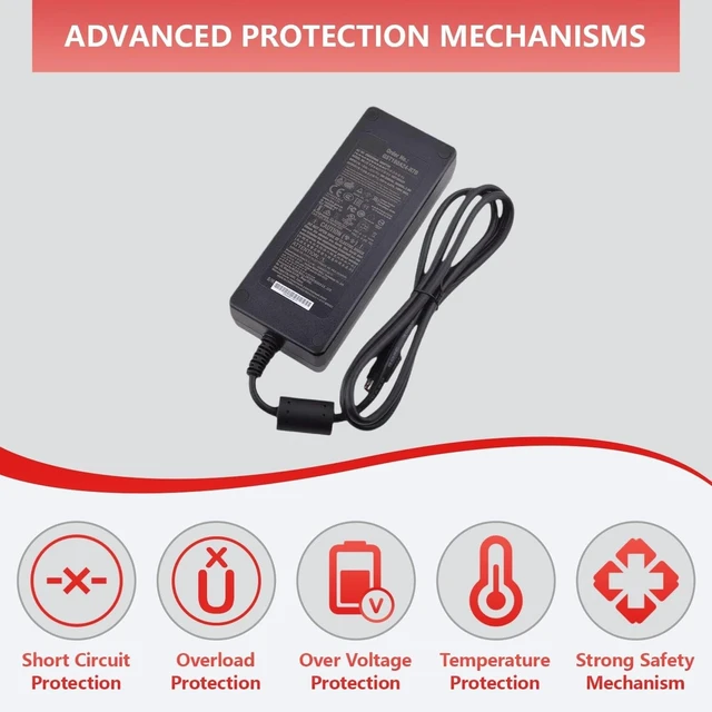 Alt view image 5 of 5 - GST160A24-R7B 24V 6.67A 160W AC-DC Adapter ^^ Switching Power Supply - 4-Pin DIN, High Reliability, Universal Input - 24V 160W 4-Pin Power Supply for Industrial 3D Printers, Industrial Equipment