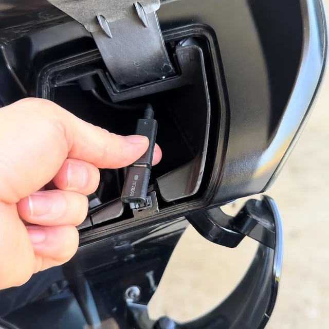 Alt view image 2 of 5 - Tifziogu Motorcycle CarPlay Bluetooth Headset Bypass Adapter