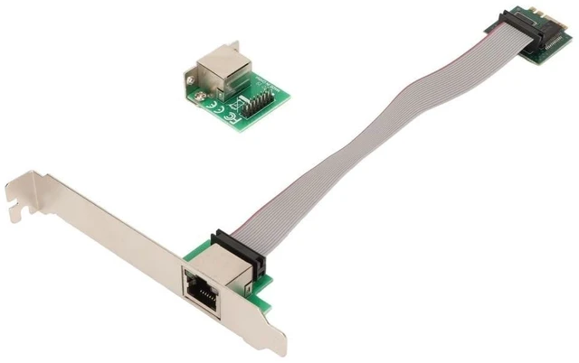 Main image of Limen M.2 A+E Gigabit Ethernet Adapter Single Port RJ45 NIC for Industrial PC,for Windows 10,for Linux,for VMware ESXi,Support PXE,WOL,iSCSI