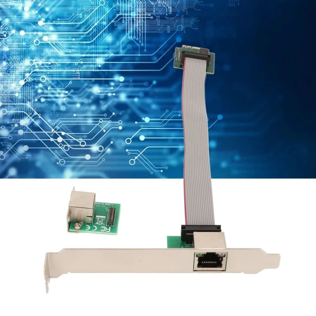 Alt view image 3 of 5 - Limen M.2 A+E Gigabit Ethernet Adapter Single Port RJ45 NIC for Industrial PC,for Windows 10,for Linux,for VMware ESXi,Support PXE,WOL,iSCSI