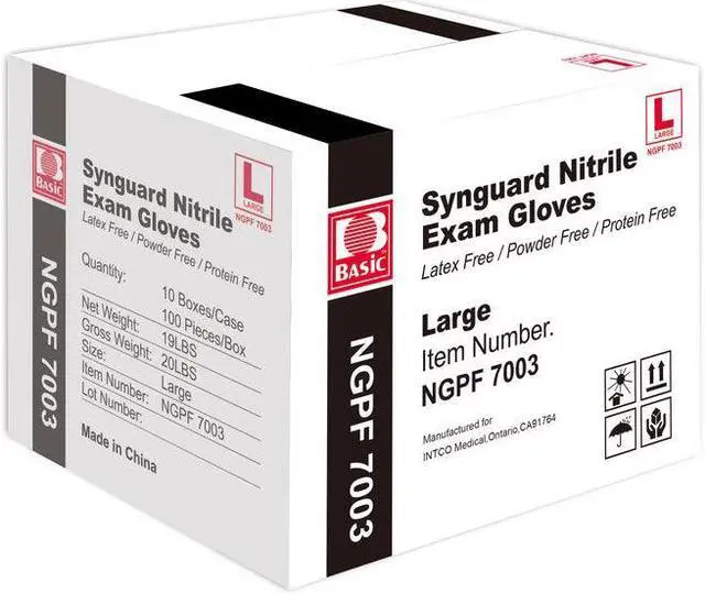 Main image of Nitrile Exam Gloves LARGE [Case of 1000]