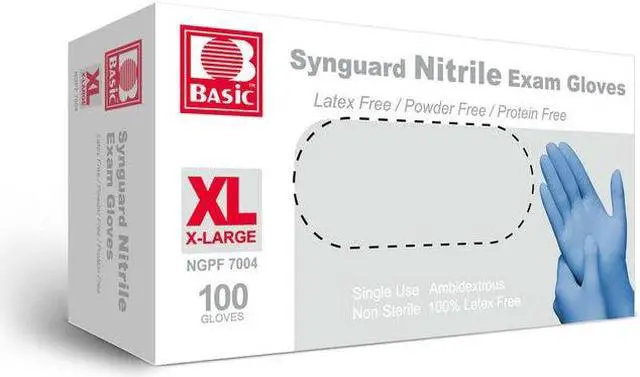Alt view image 2 of 4 - Case of 1000 Nitrile Exam Gloves XL