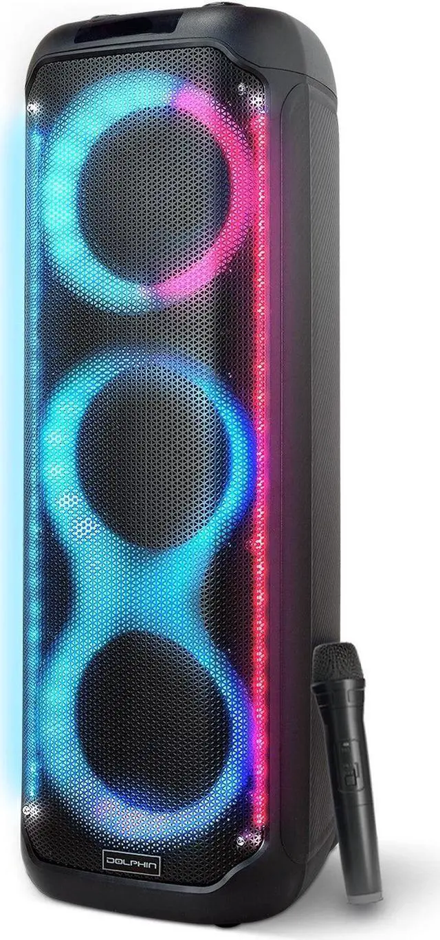 Main image of Dolphin KP-380 Triple 8 Portable Karaoke Speaker