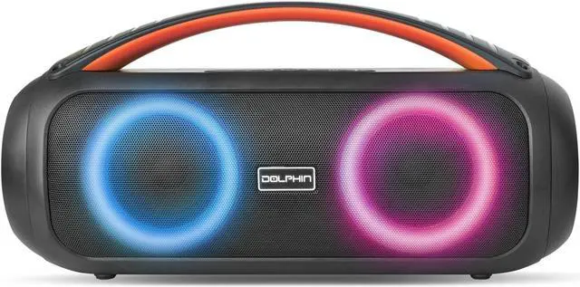 Alt view image 5 of 6 - Dolphin LX-220 Dual 3" Portable IPX5 Waterproof Boombox