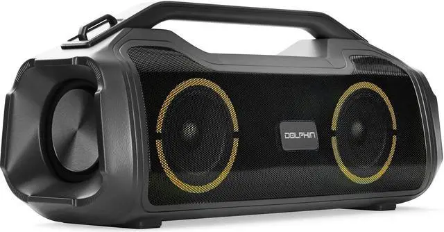 Alt view image 2 of 8 - Dolphin LX-90 Waterproof Portable 2.1 CH PA Speaker