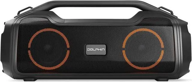 Alt view image 6 of 8 - Dolphin LX-90 Waterproof Portable 2.1 CH PA Speaker