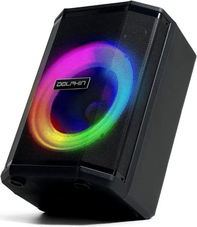 Main image of Dolphin SP-880RBT Rechargeable 8 Party Speaker with Tilt Function