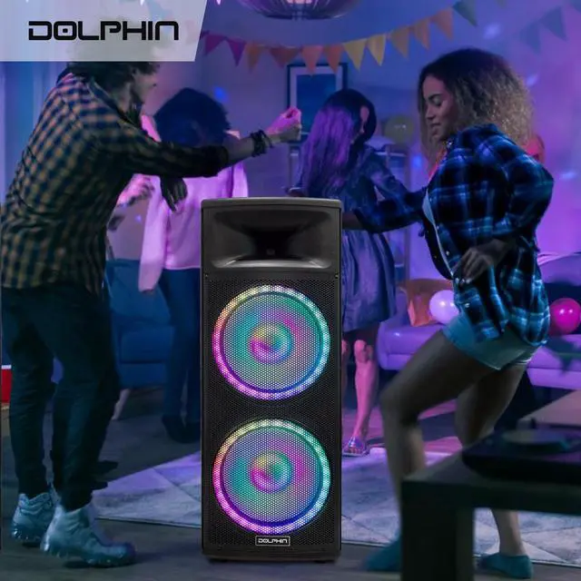 Alt view image 3 of 7 - Dolphin SPX-280BT 2x15 High Performance ELITE SERIES Speaker