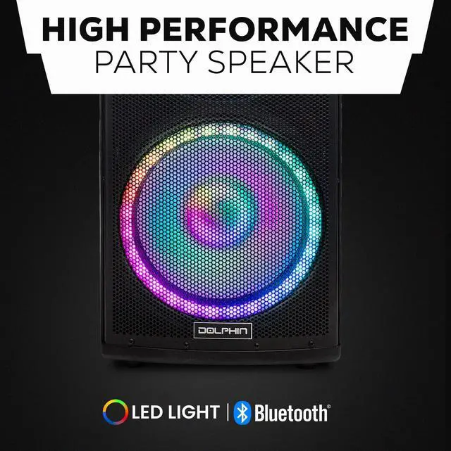 Alt view image 5 of 7 - Dolphin SPX-280BT 2x15 High Performance ELITE SERIES Speaker