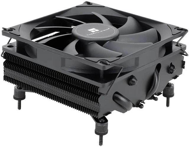Main image of AXP90 X47 Black Low Profile CPU Cooler, with 92mm TL-9015B Slim PWM Fan, ITX CPU Cooler, AGHP Technology, 47mm Height,for AMD AM4 AM5/Intel 1150/1151/1155/1851/1200/1700(AXP90 X47 Black)