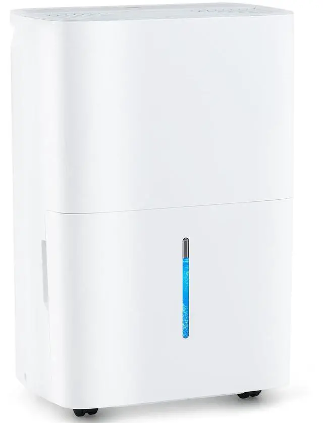 Main image of ARLIME 65 Pints Dehumidifier for Home, 5000 Sq.Ft Energy Star Dehumidifier w/24H Timer, LED Display, Child Lock, Drain Hose& Auto Defrost for Bedroom Basement Garage Office (65 Pints)