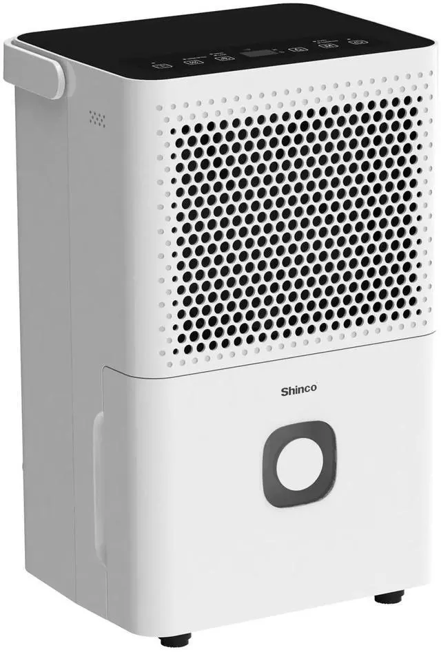 Main image of Shinco 30 Pints Dehumidifier for Home and Basements, 1500 Sq.Ft Dehumidifiers with Drain Hose, Auto or Manual Drainage, Auto Defrost, Quietly Remove Moisture, Activated Carbon Filter, 24HR Timer