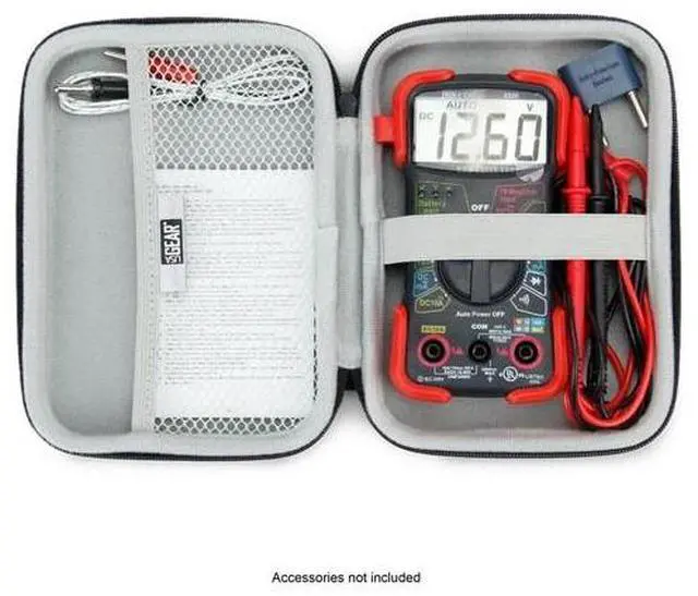 Alt view image 4 of 6 - Protective Case for Innova 3320 Digital Multimeter with Hard Shell Exterior