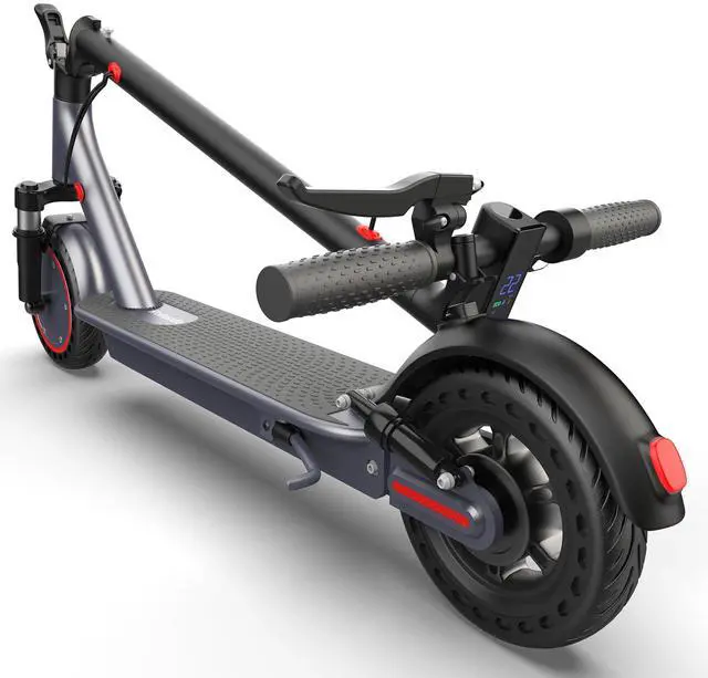Main image of Electric Scooter - 8.5" Solid Tires, 350W Motor, Up to 22 MPH and 24 Miles Long-Range Portable Foldable Commuting Scooter for Adults with Double Braking System and App