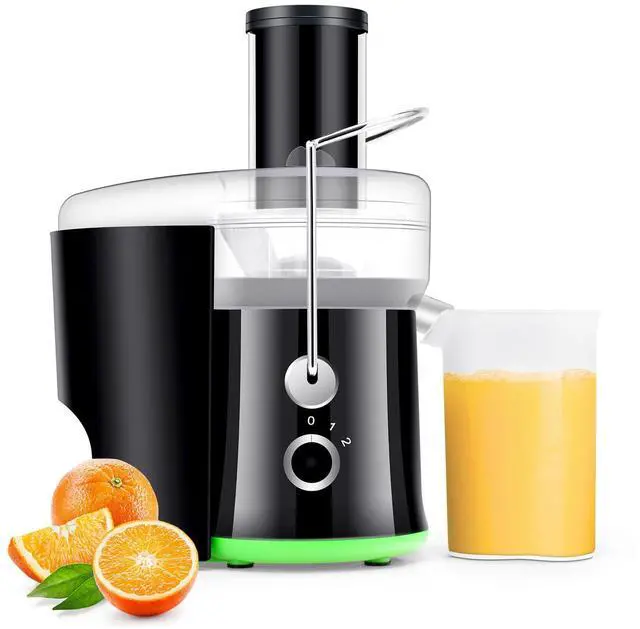 Main image of ARLIME Juicer Machine, 2.5 Inch Wide Feed Chute Juice Extractor, 2-speed Strong Power, Easy to Clean, Stainless Steel Masticating Juicer for whole Vegetable and Fruit